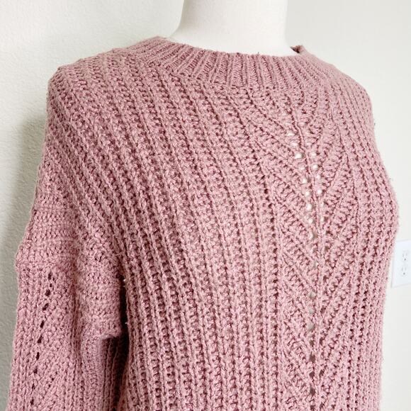 Lucky Brand Mixed Knit Sweater - Picture 2 of 5